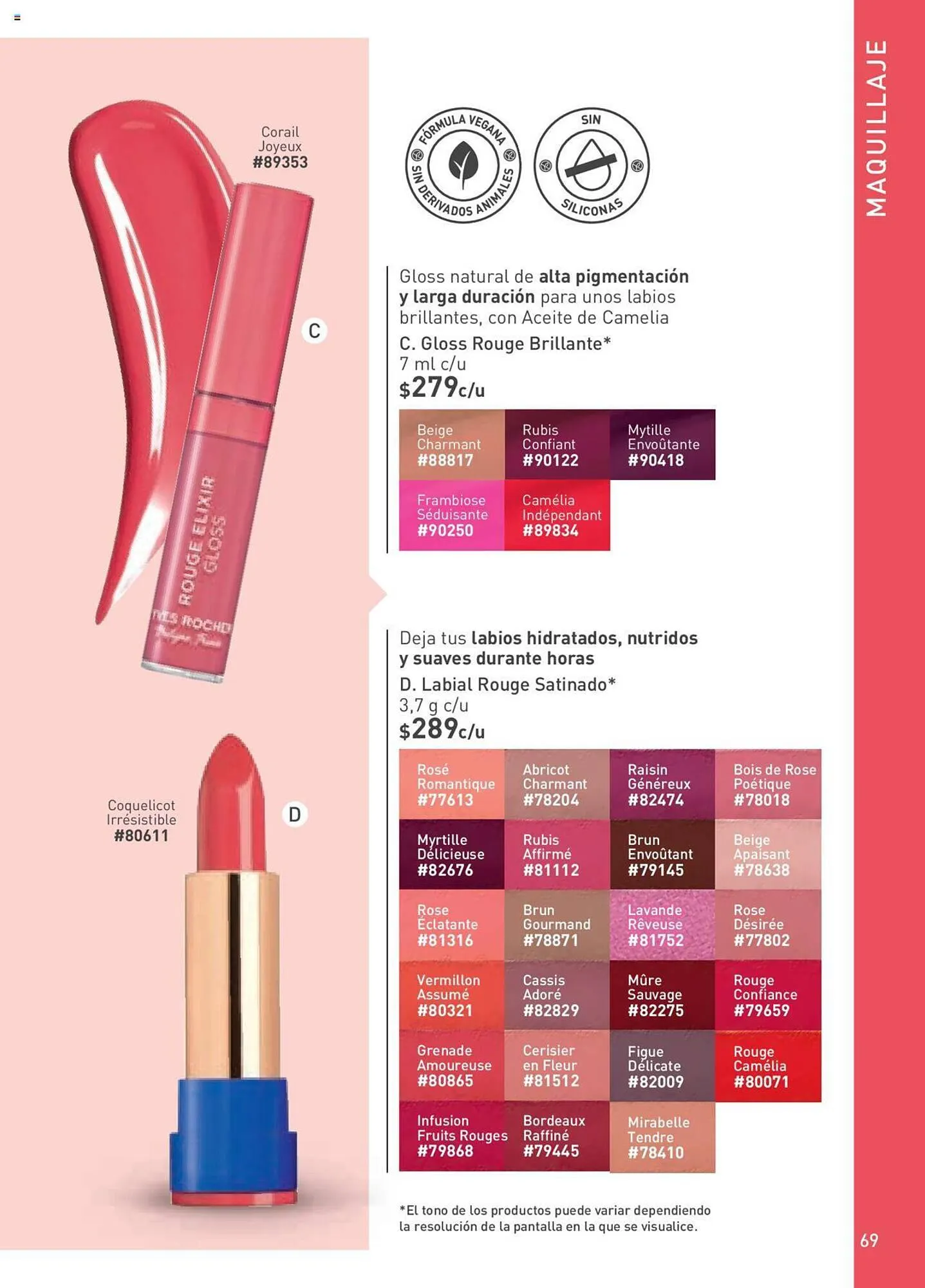 Catálogo de Catálogo Yves Rocher 3 de enero al 22 de enero 2024 - Pagina 71