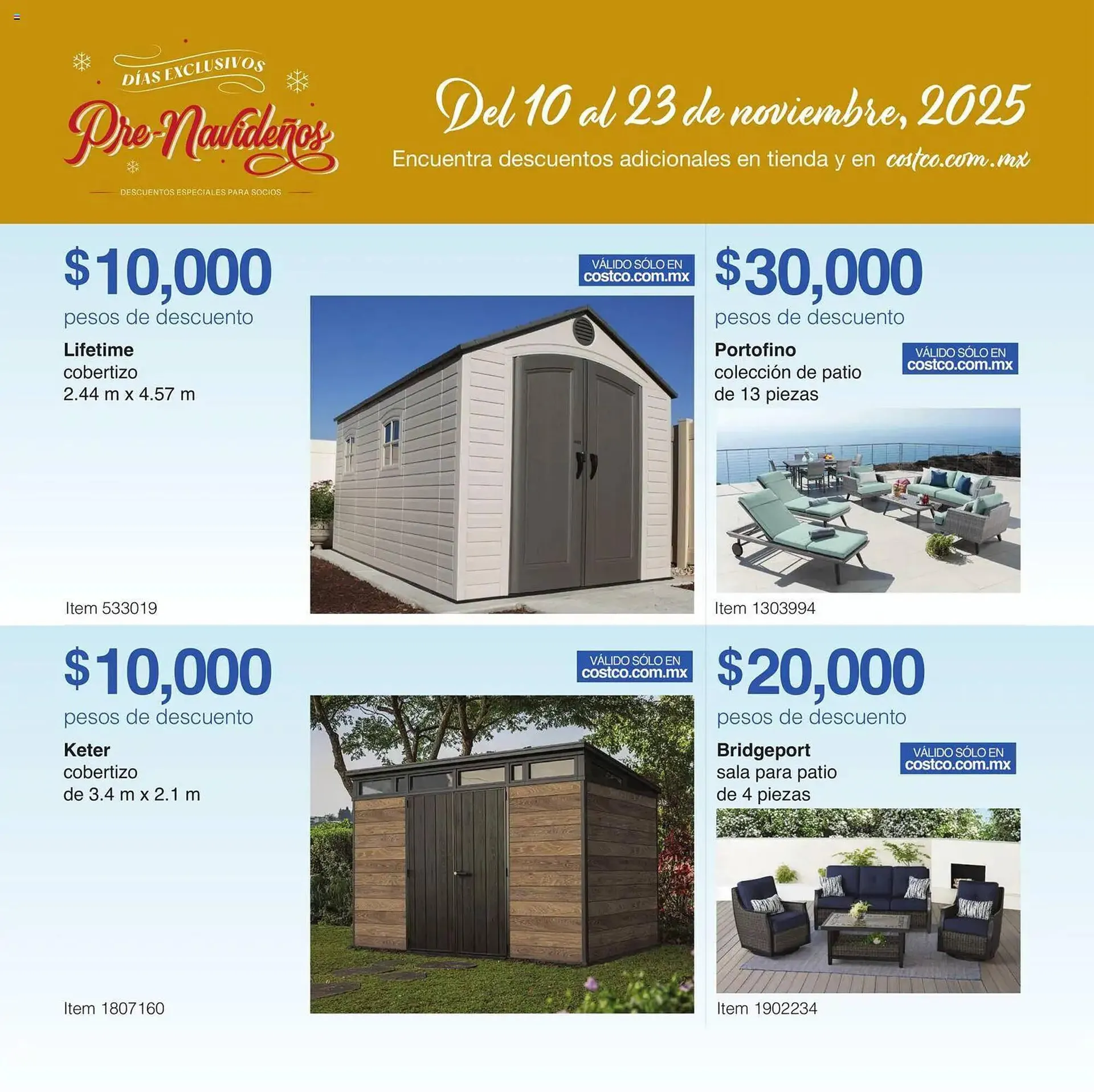 Catálogo de Catálogo Costco 10 de noviembre al 24 de noviembre 2025 - Pagina 26