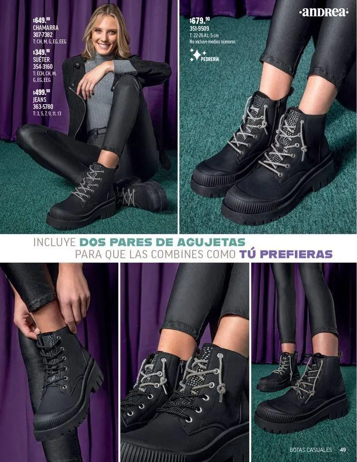 Catálogo de ANDREA - CALZADO DAMA 26 de agosto al 25 de enero 2025 - Pagina 143