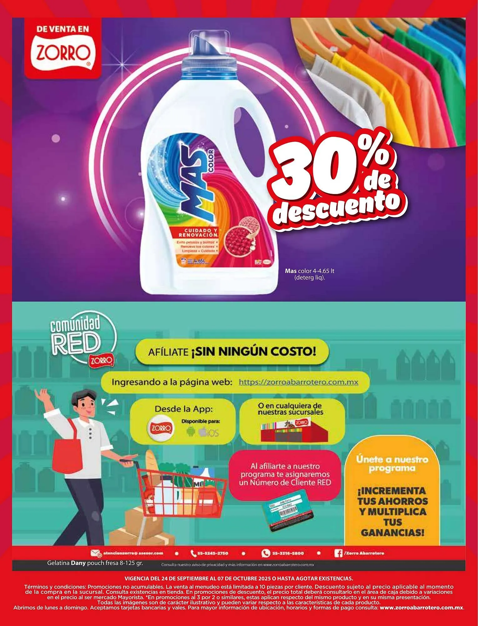 Catálogo de Catálogo Zorro 24 de septiembre al 8 de octubre 2025 - Pagina 7