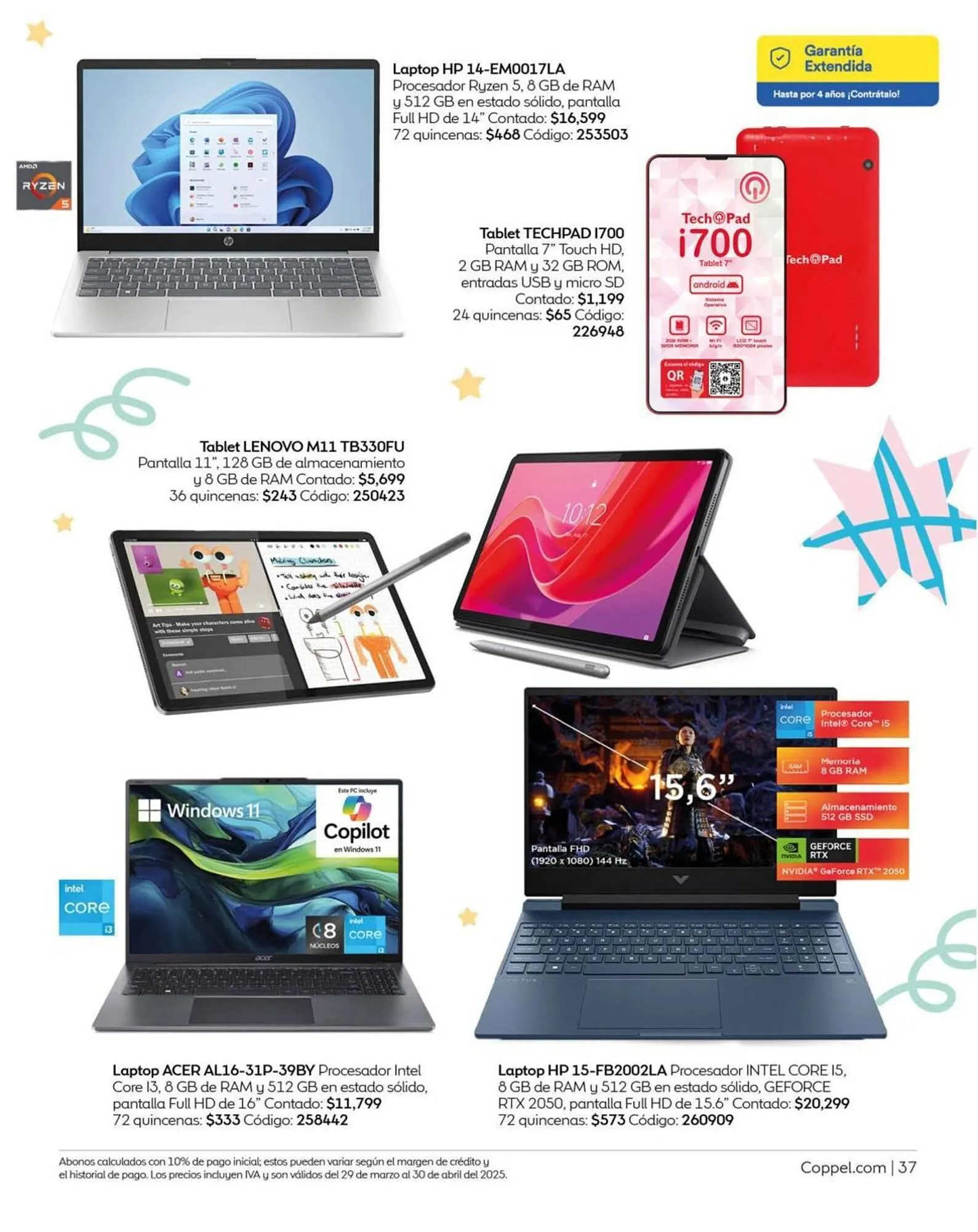 Catálogo de Catálogo Coppel 31 de marzo al 30 de abril 2025 - Pagina 37