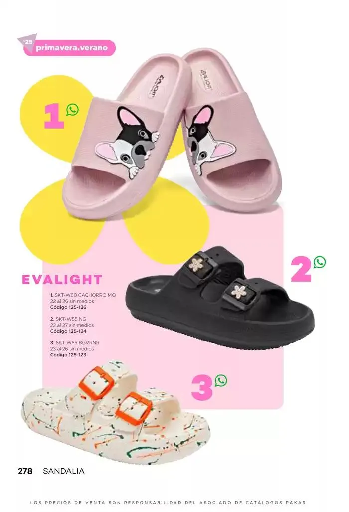 Catálogo de Pakar Sandalia 31 de enero al 31 de mayo 2025 - Pagina 278