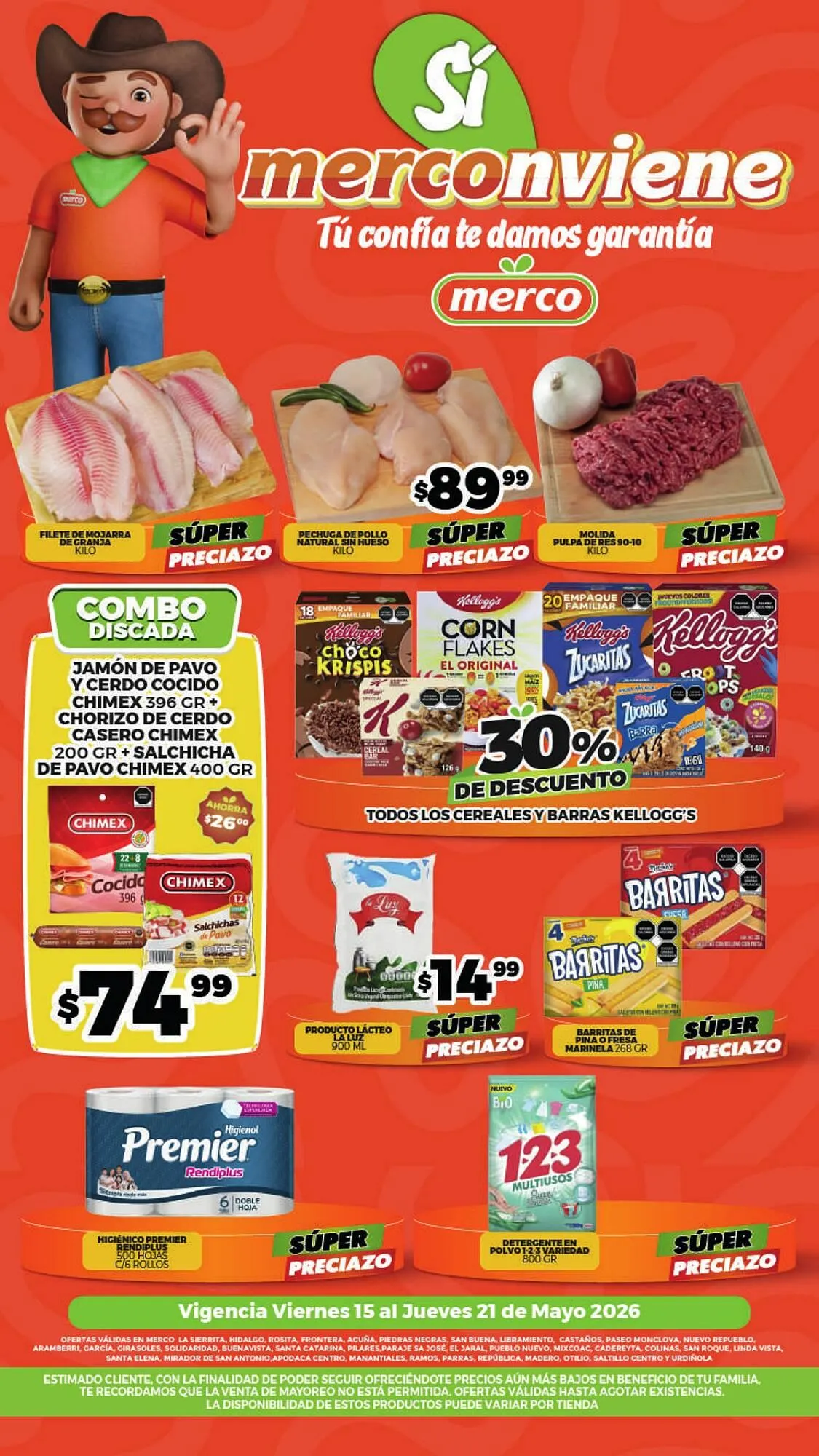 Catálogo de Folleto Merco 15 de mayo al 21 de mayo 2026 - Pagina 1
