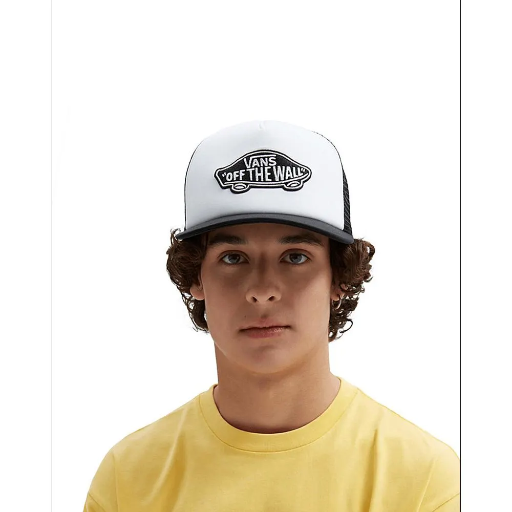 Gorras Classic Patch Curved Bill Trucker Negro/Blanco XY28