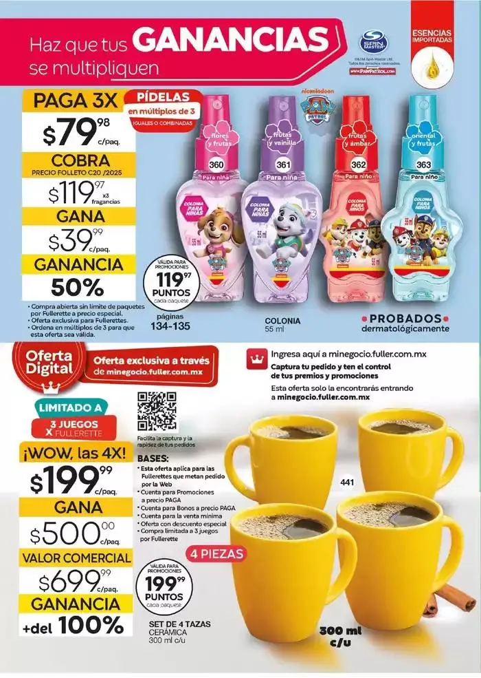 Catálogo de Fuller REVISTA GANA MÁS C20 9 de enero al 28 de enero 2025 - Pagina 18