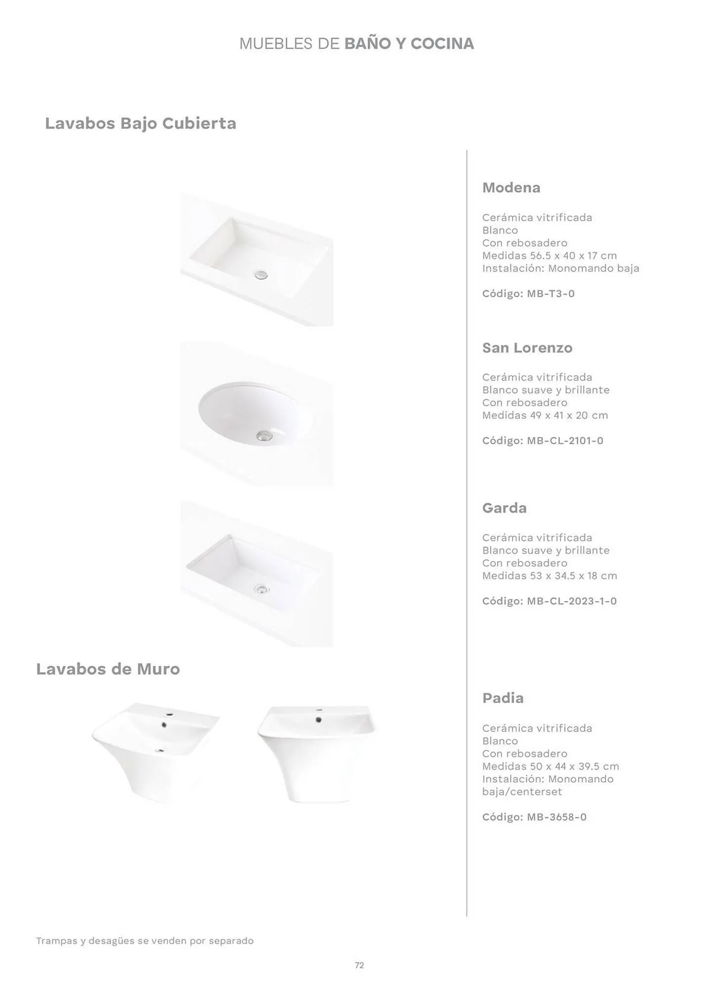 Catálogo de Catálogo Interceramic 3 de octubre al 3 de octubre 2026 - Pagina 72