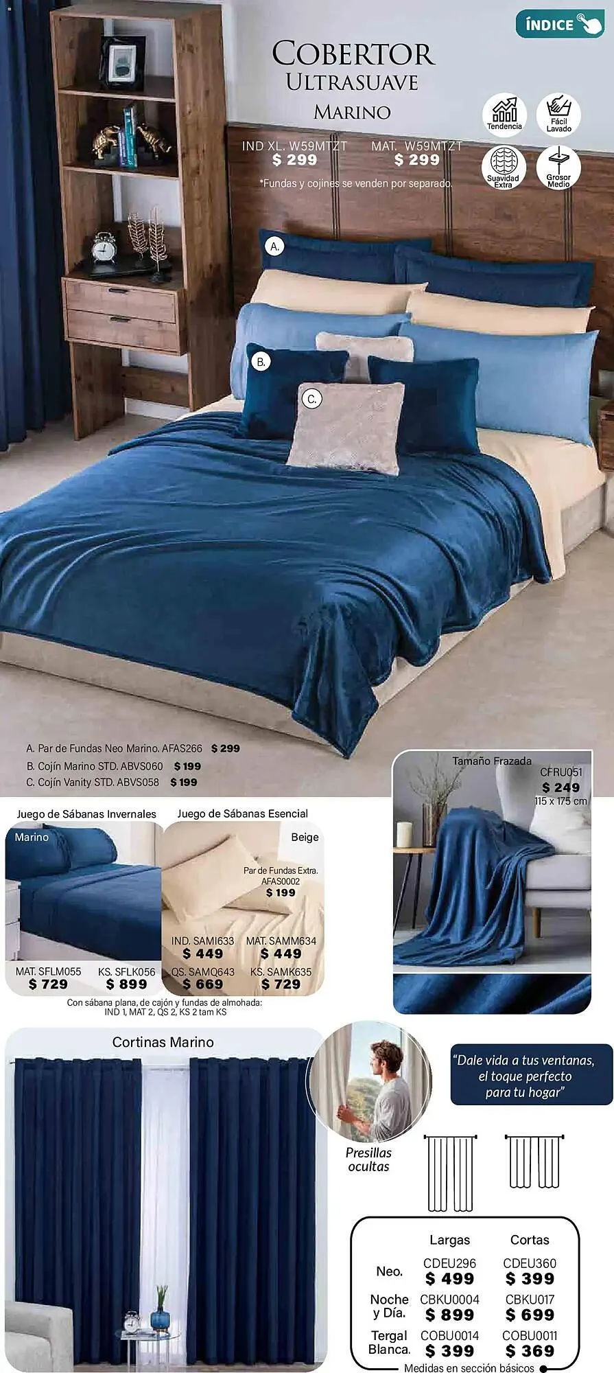 Catálogo de Catálogo Colchas Concord 1 de noviembre al 1 de febrero 2026 - Pagina 383