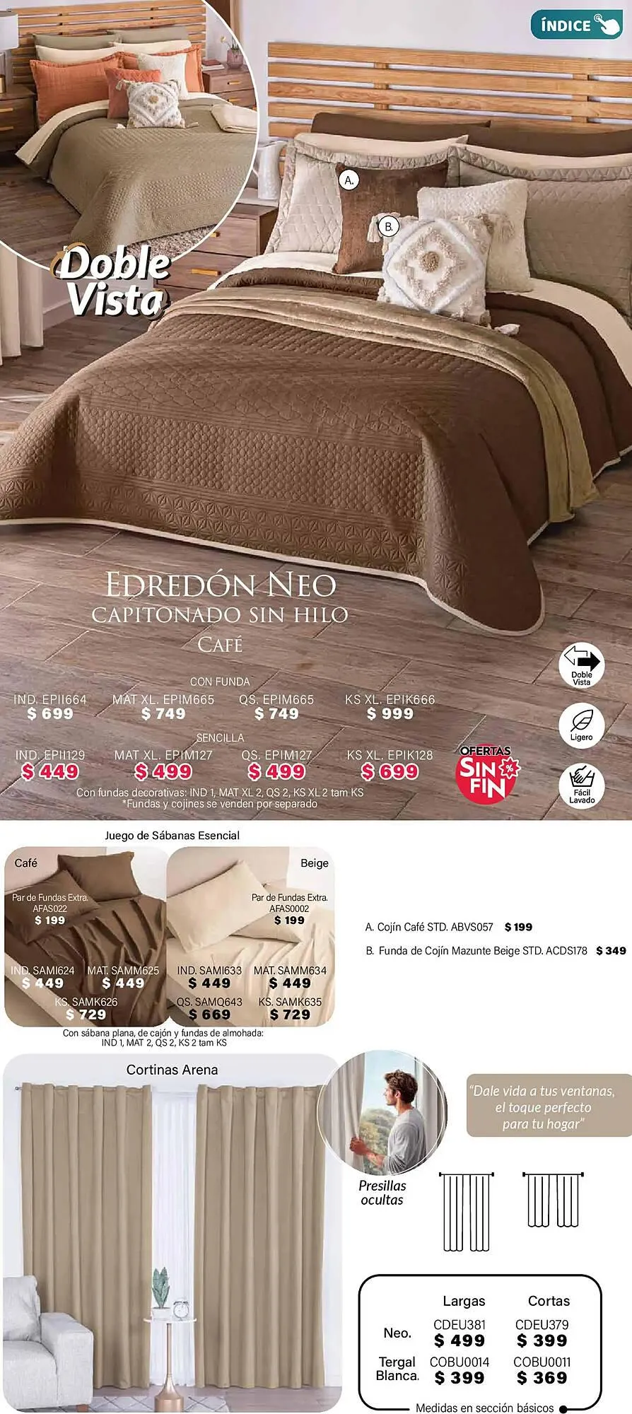 Catálogo de Catálogo Colchas Concord 1 de noviembre al 1 de febrero 2026 - Pagina 10