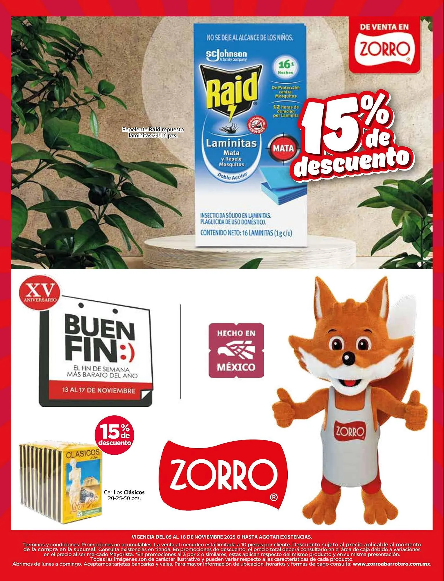 Catálogo de Catálogo Zorro 5 de noviembre al 20 de noviembre 2025 - Pagina 8