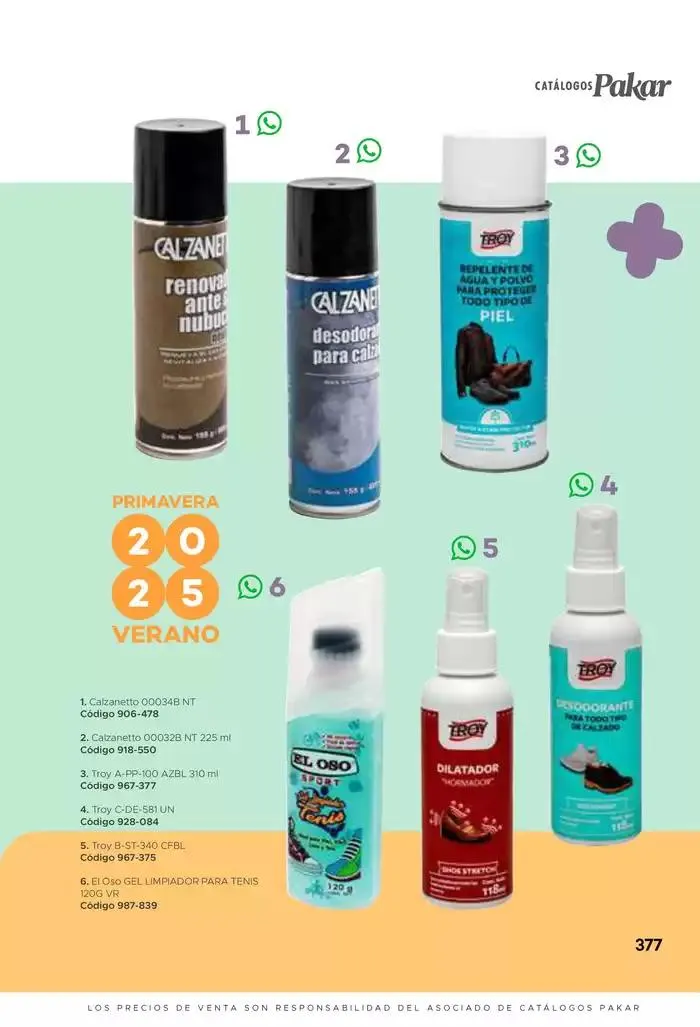 Catálogo de Pakar Hombre 31 de enero al 31 de agosto 2025 - Pagina 377