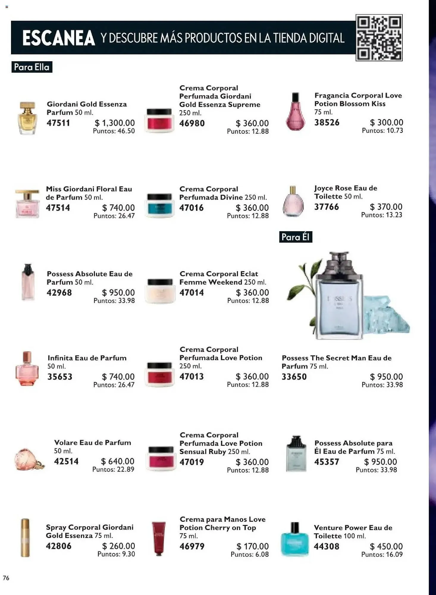 Catálogo de Catálogo Oriflame 9 de mayo al 29 de mayo 2026 - Pagina 76