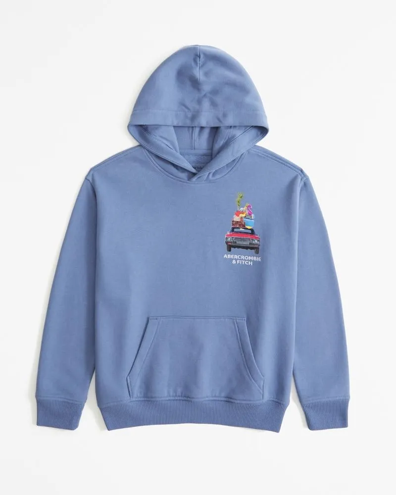 imagery logo popover hoodie