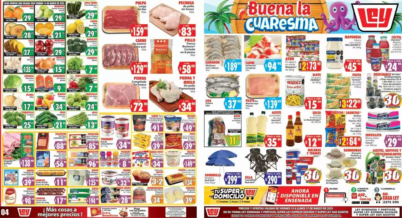 Catálogo de Nuestras mejores ofertas para ti 14 de marzo al 17 de marzo 2025 - Pagina 1