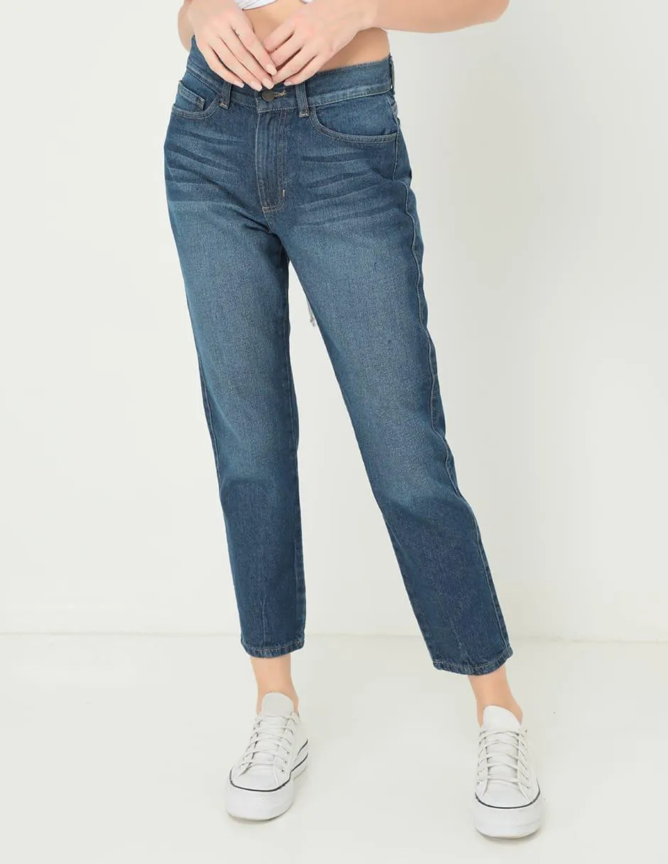 Jeans mom Non Stop corte cintura alta para mujer