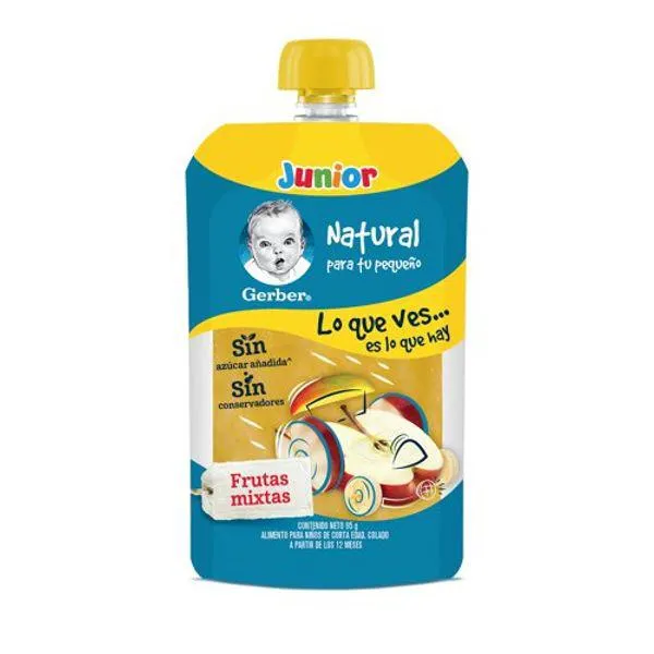 Papilla Gerber Junior F Mixtas 95g