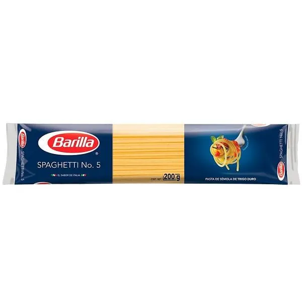 Pasta Barilla spaghetti mediano 200 g