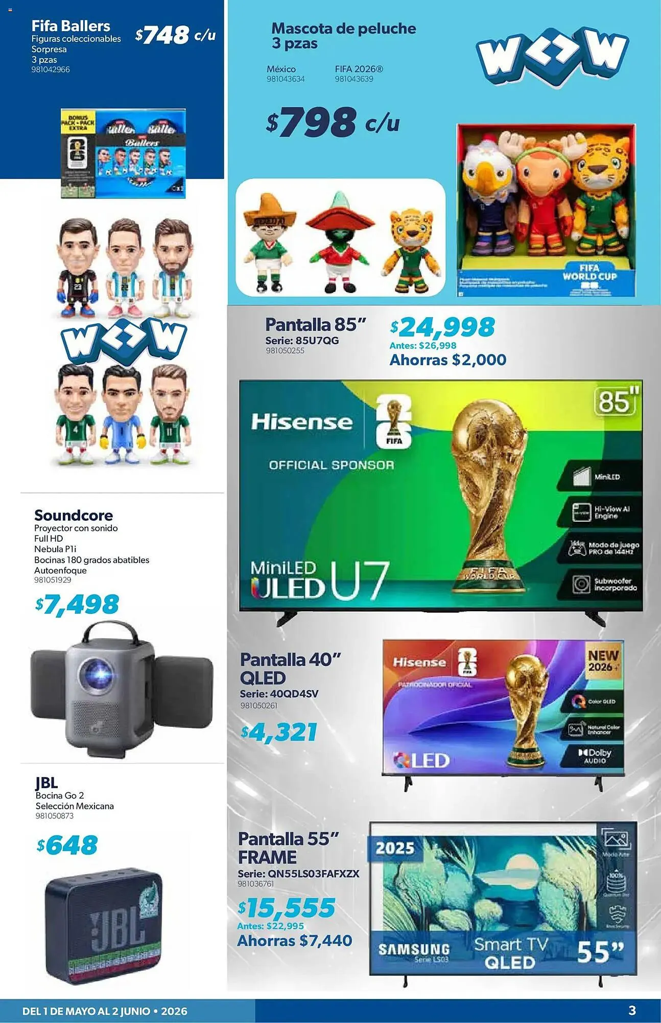Catálogo de Catálogo Sam's Club 1 de mayo al 3 de junio 2026 - Pagina 3
