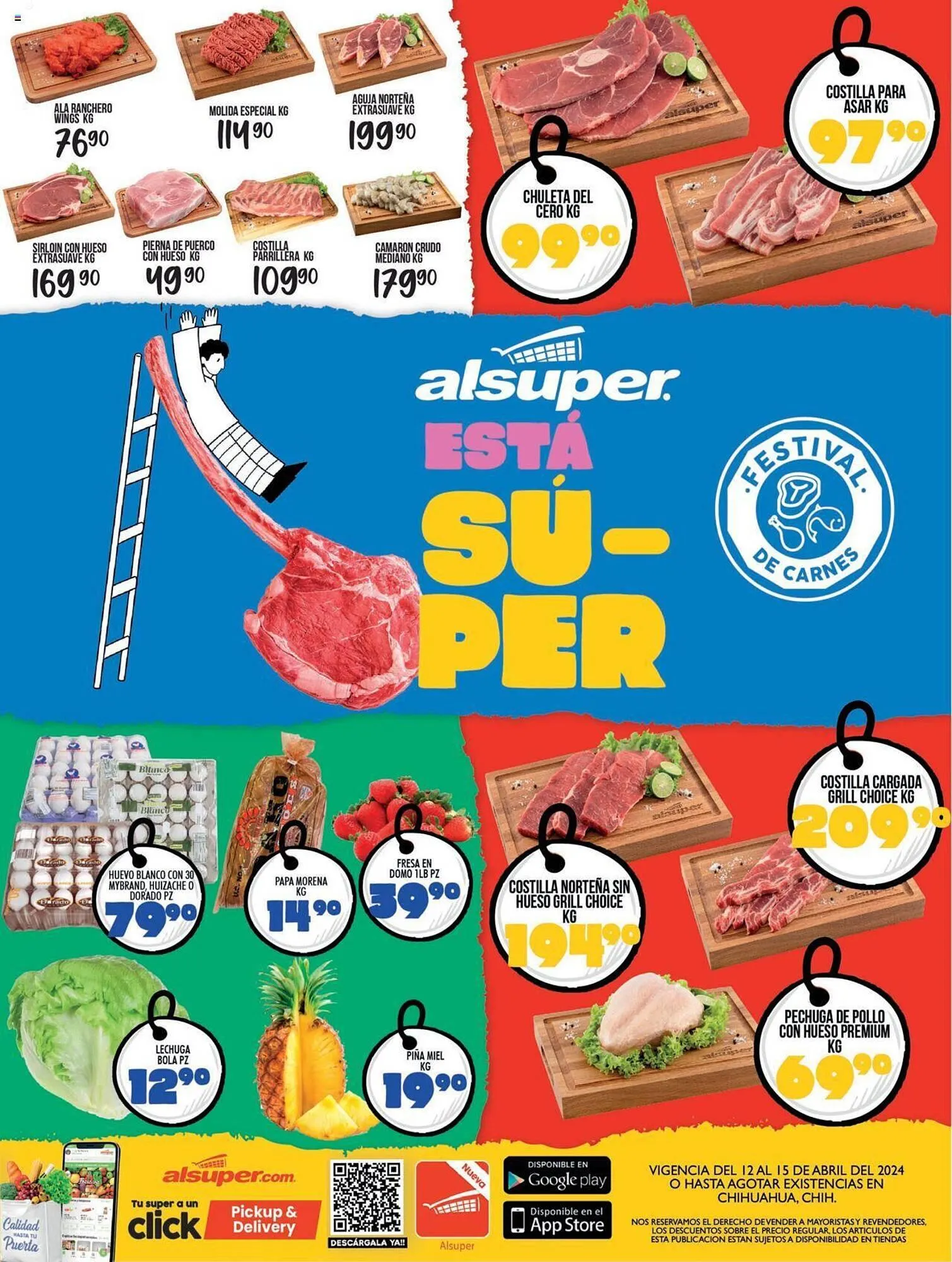 Catálogo de Catálogo Alsuper 12 de abril al 15 de abril 2024 - Pagina 1