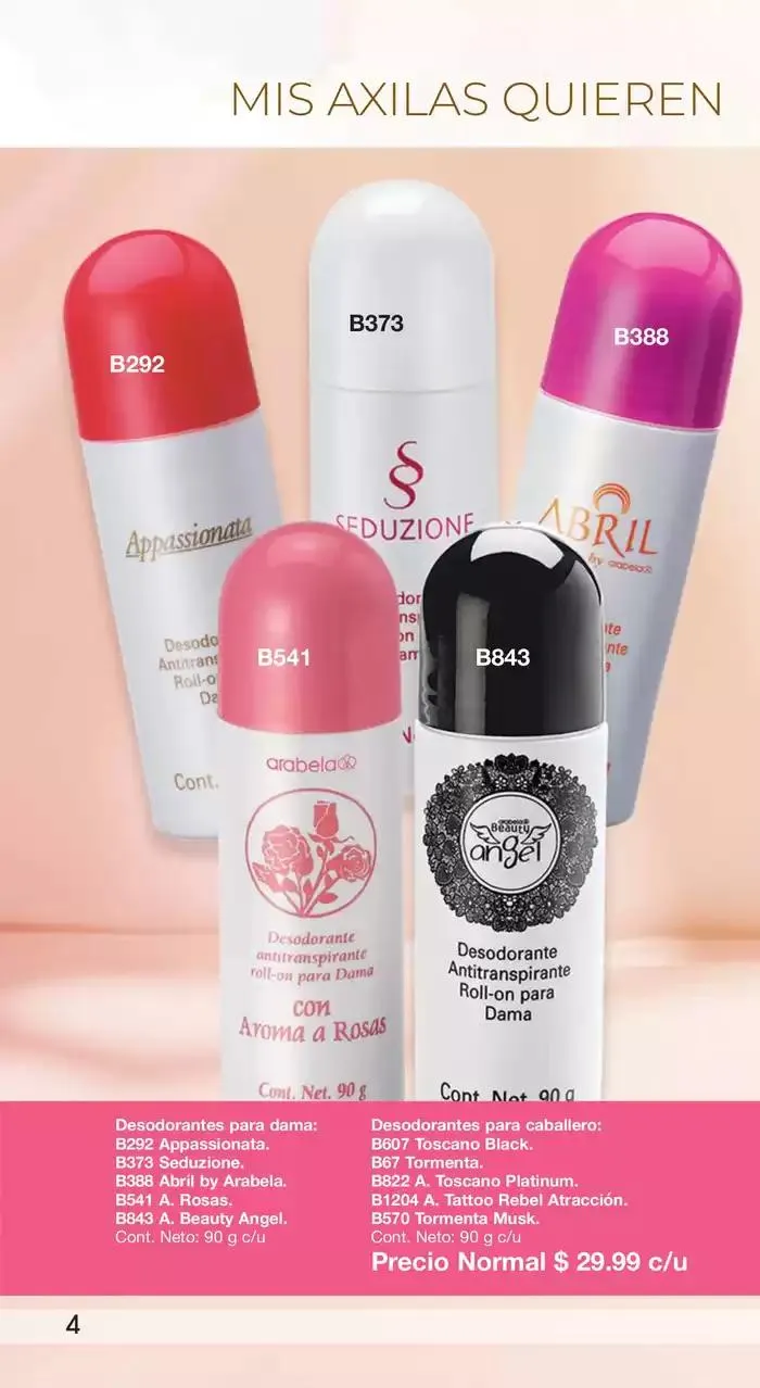 Catálogo de Arabela Campaña 09 7 de abril al 17 de abril 2025 - Pagina 4
