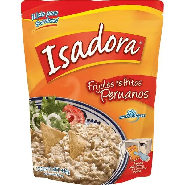Frijoles refritos peruanos isadora 430 g