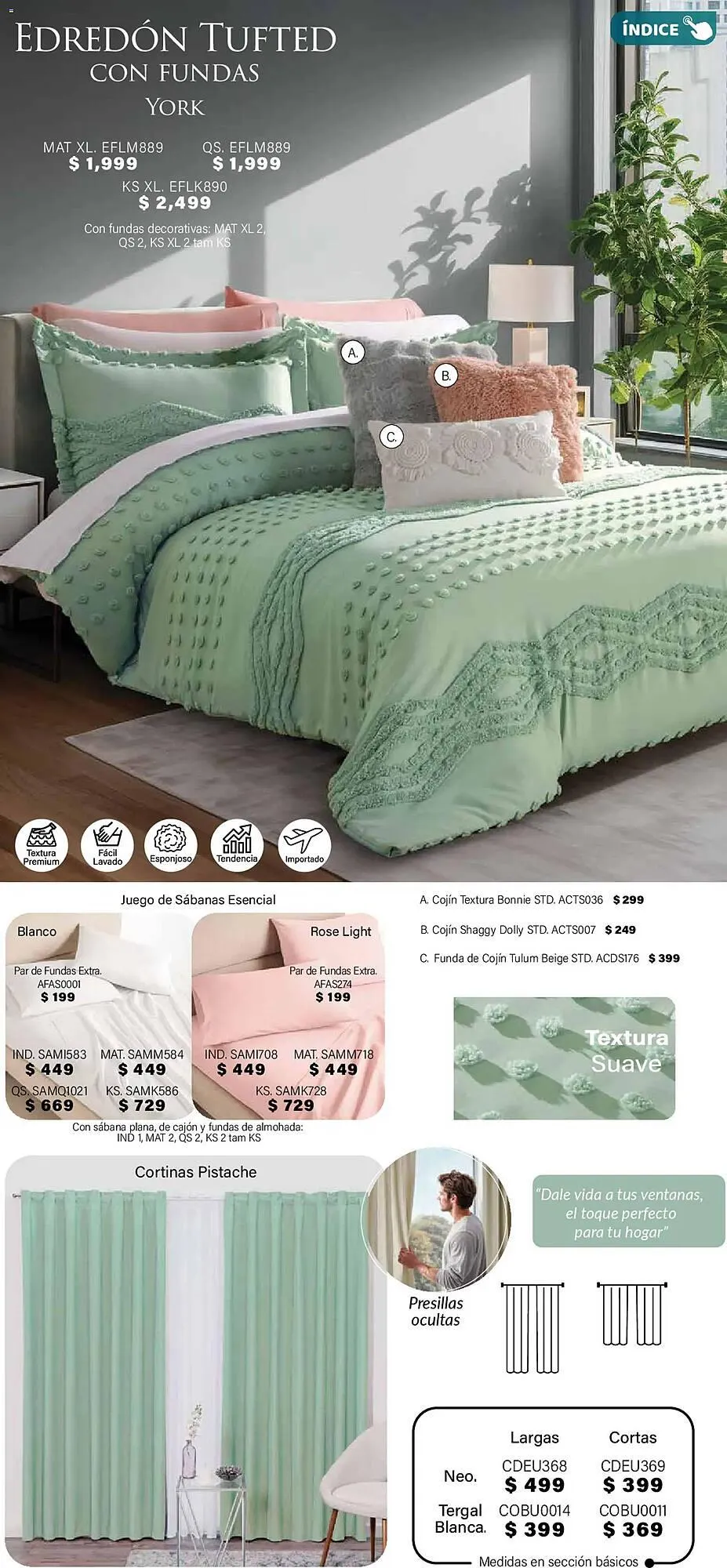 Catálogo de Catálogo Colchas Concord 1 de noviembre al 1 de febrero 2026 - Pagina 145