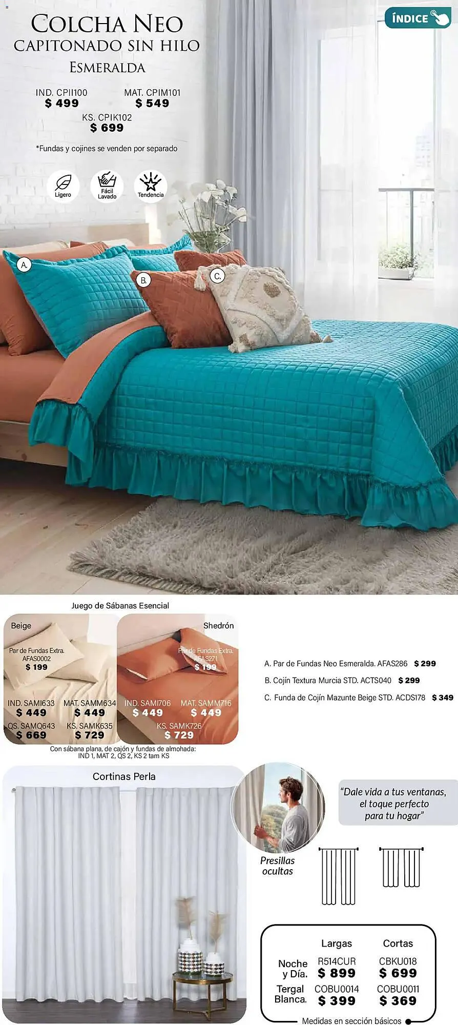 Catálogo de Catálogo Colchas Concord 1 de noviembre al 1 de febrero 2026 - Pagina 65