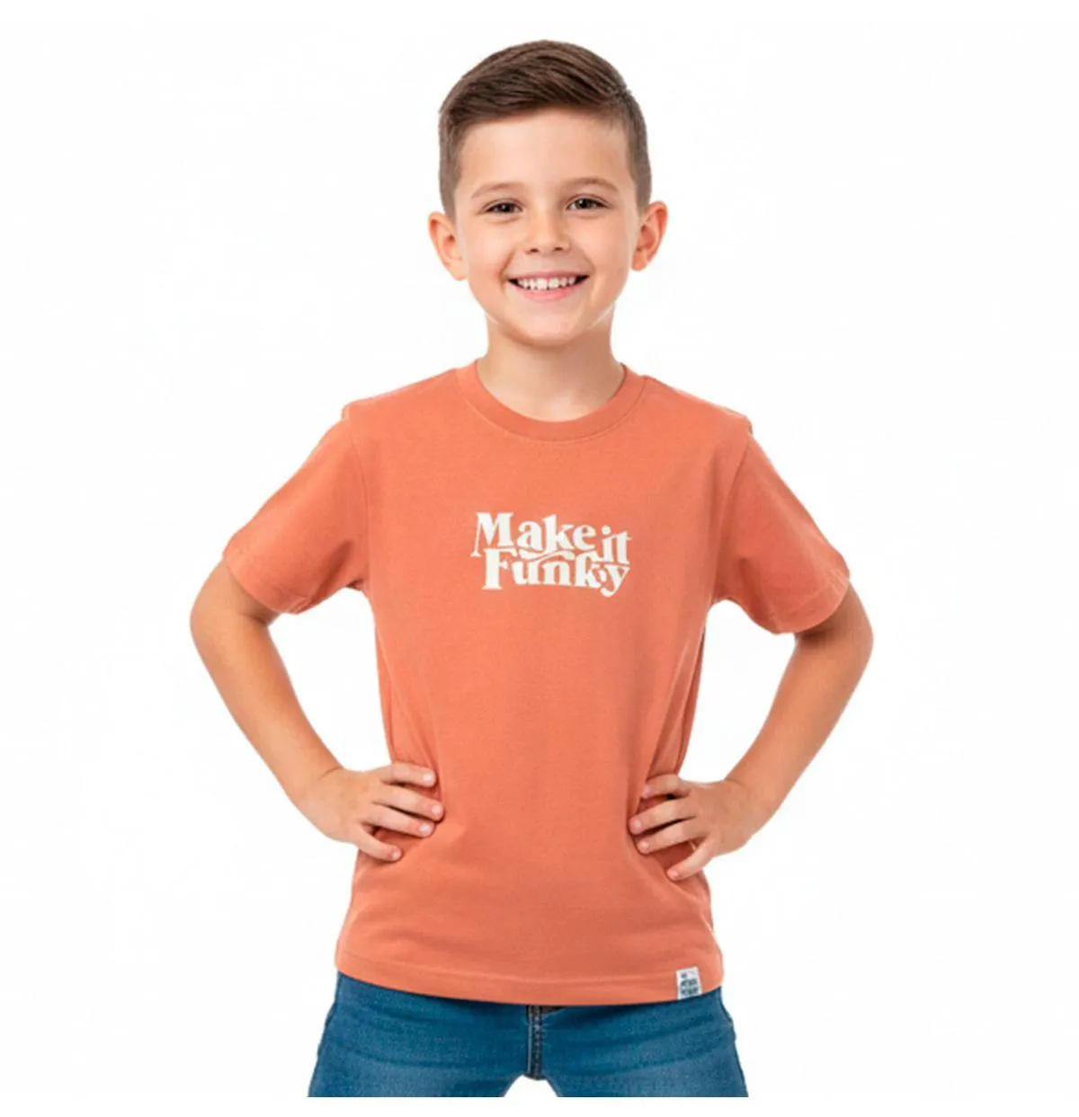 Playera Estivaneli Con Estampado Para Niños IXCB-37051