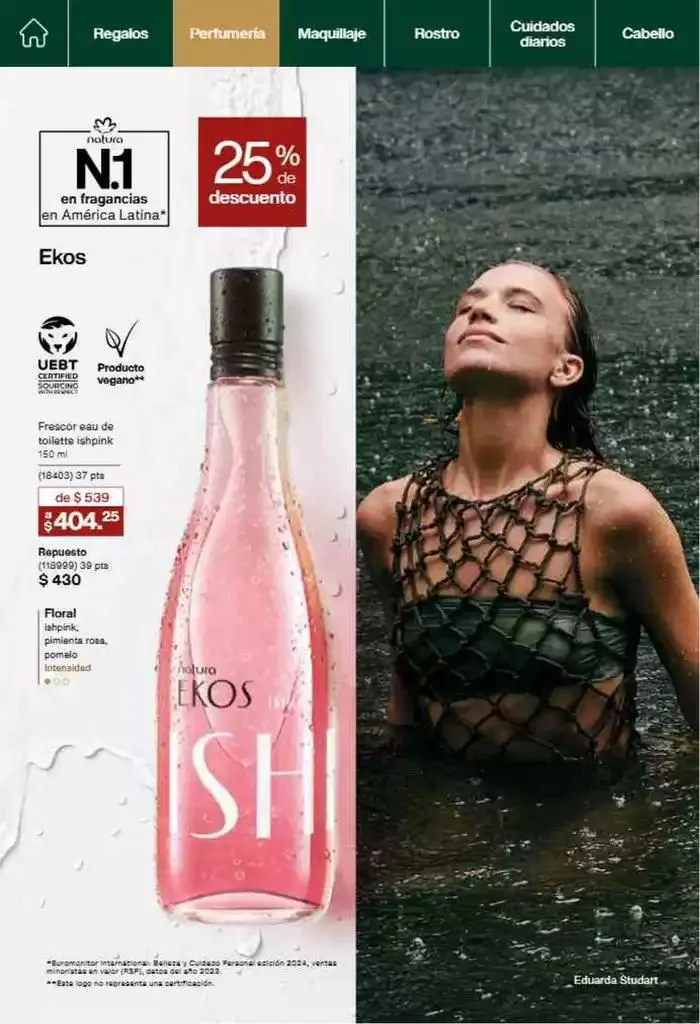 Catálogo de Revista Natura Ciclo 18 2024 8 de noviembre al 8 de diciembre 2024 - Pagina 46