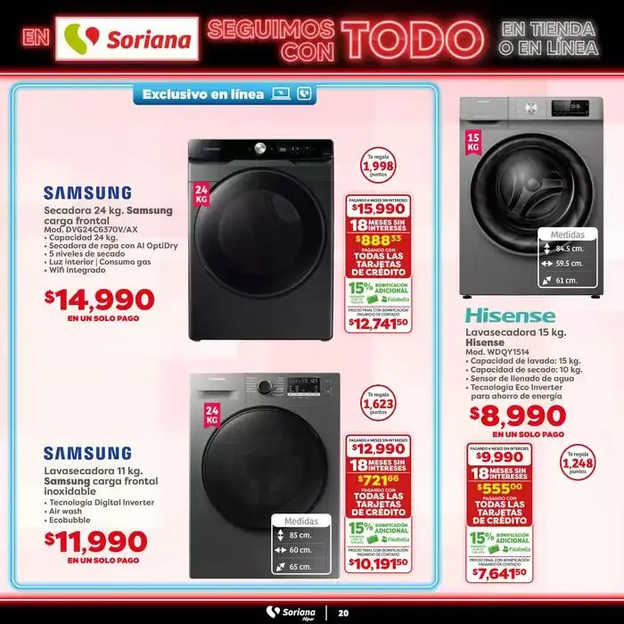 Catálogo de Folleto Seguimos con Todo Híper 19 de noviembre al 19 de noviembre 2024 - Pagina 20