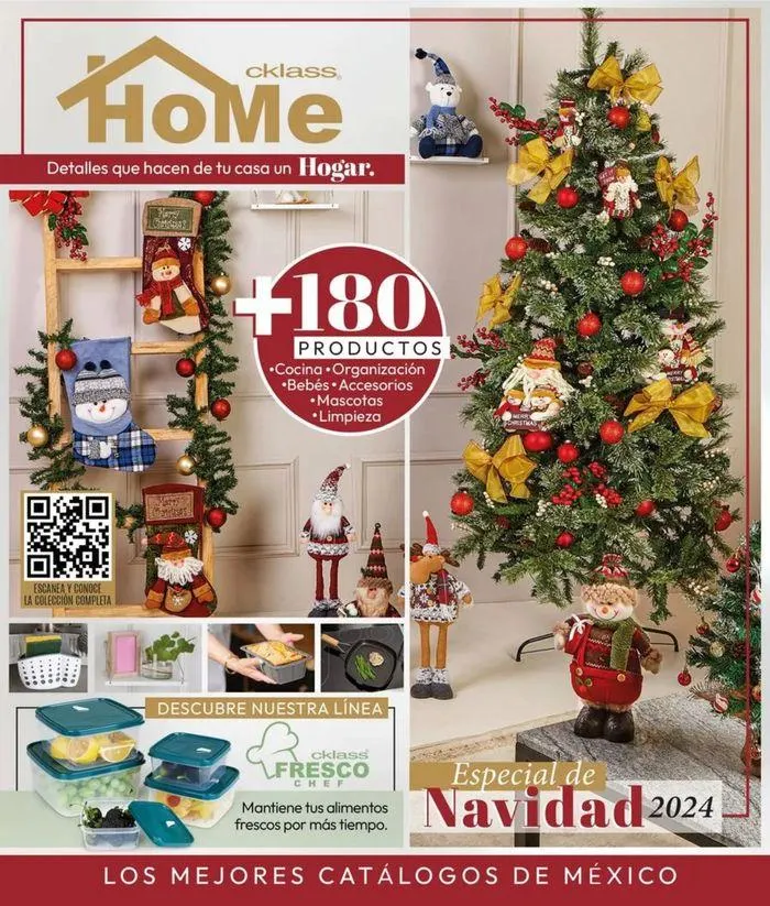 Catálogo de Catálogo Cklass Home Especial de Navidad 19 de septiembre al 31 de diciembre 2024 - Pagina 1