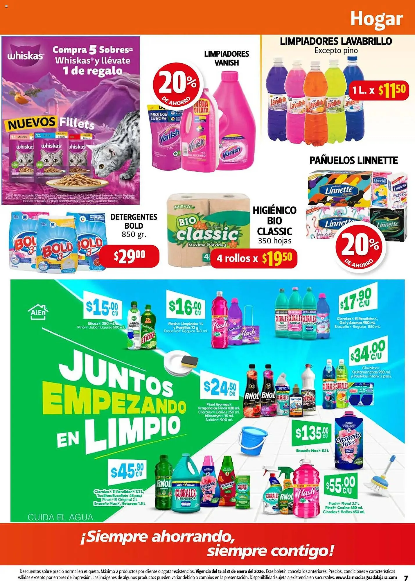 Catálogo de Folleto Farmacias Guadalajara 15 de enero al 31 de enero 2026 - Pagina 7