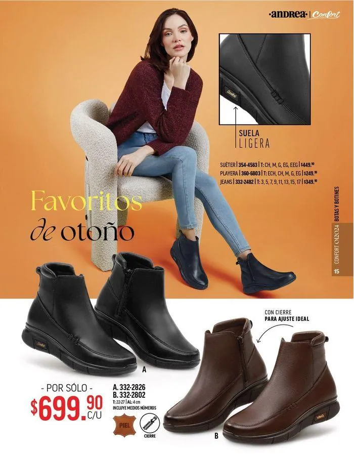 Catálogo de ANDREA - CALZADO CONFORT 26 de agosto al 25 de enero 2025 - Pagina 8