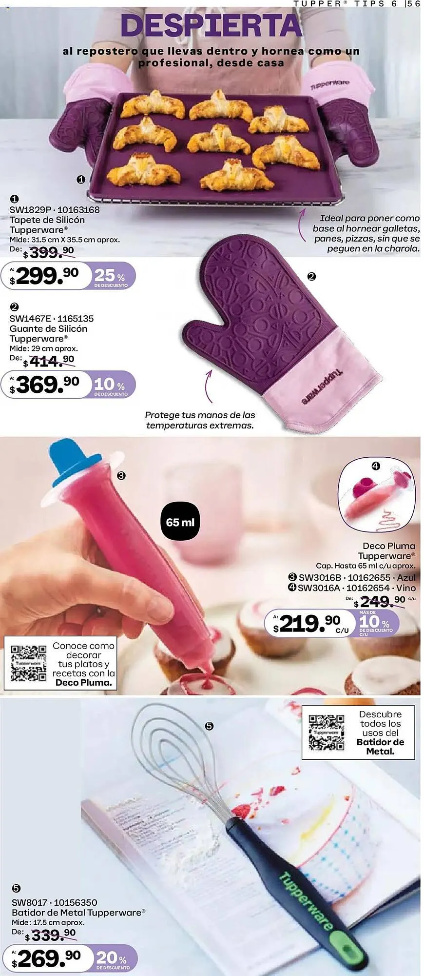 Catálogo de Catálogo Tupperware 19 de mayo al 16 de junio 2025 - Pagina 56