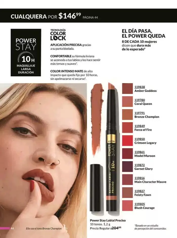 Catálogo de Avon COSMÉTICOS C3 3 de enero al 3 de febrero 2025 - Pagina 44