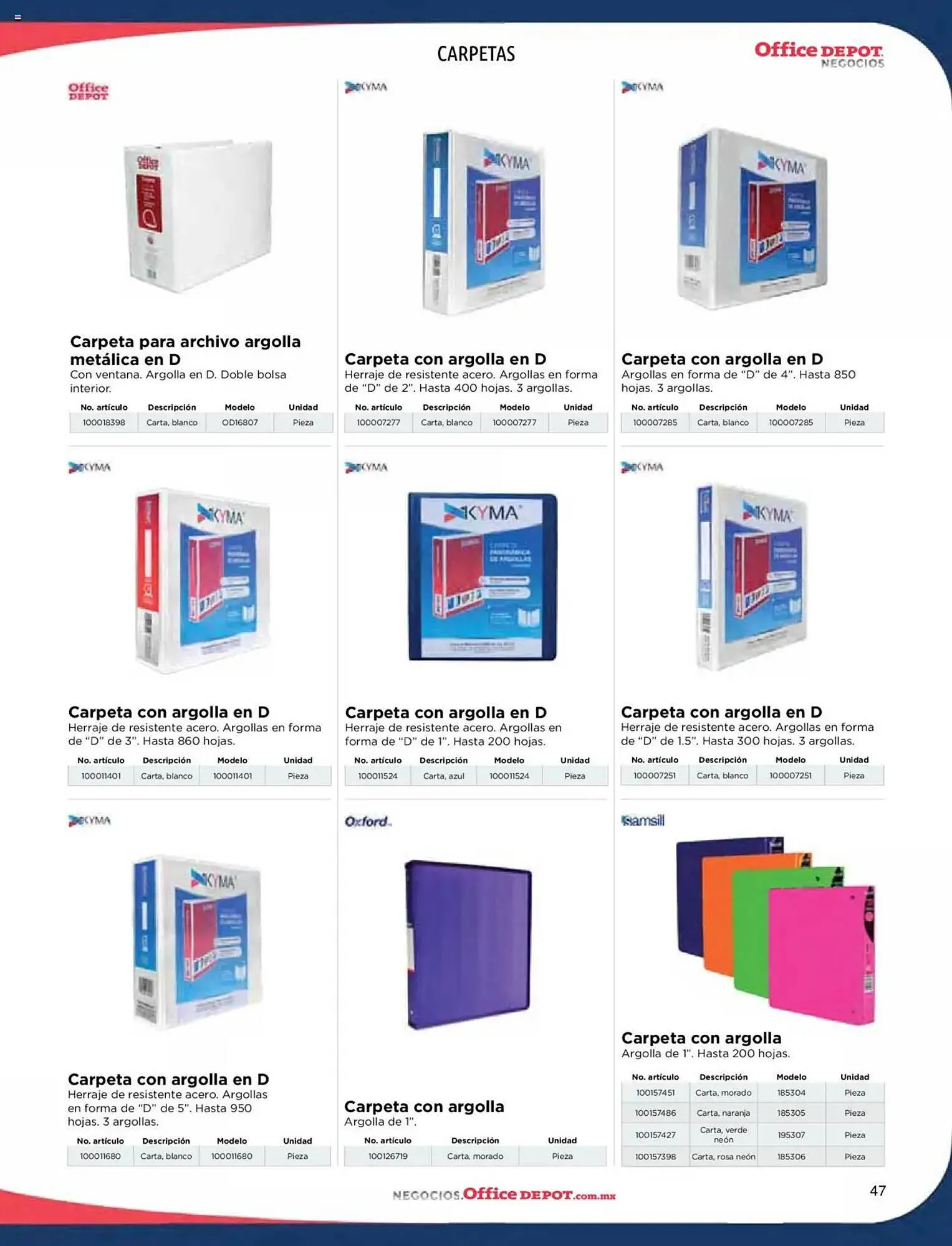 Catálogo de Catálogo Office Depot 9 de enero al 31 de diciembre 2025 - Pagina 49