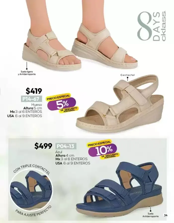 Catálogo de Catálogo Cklass Calzado Novedades de Verano 2025 México 28 de marzo al 27 de abril 2025 - Pagina 35