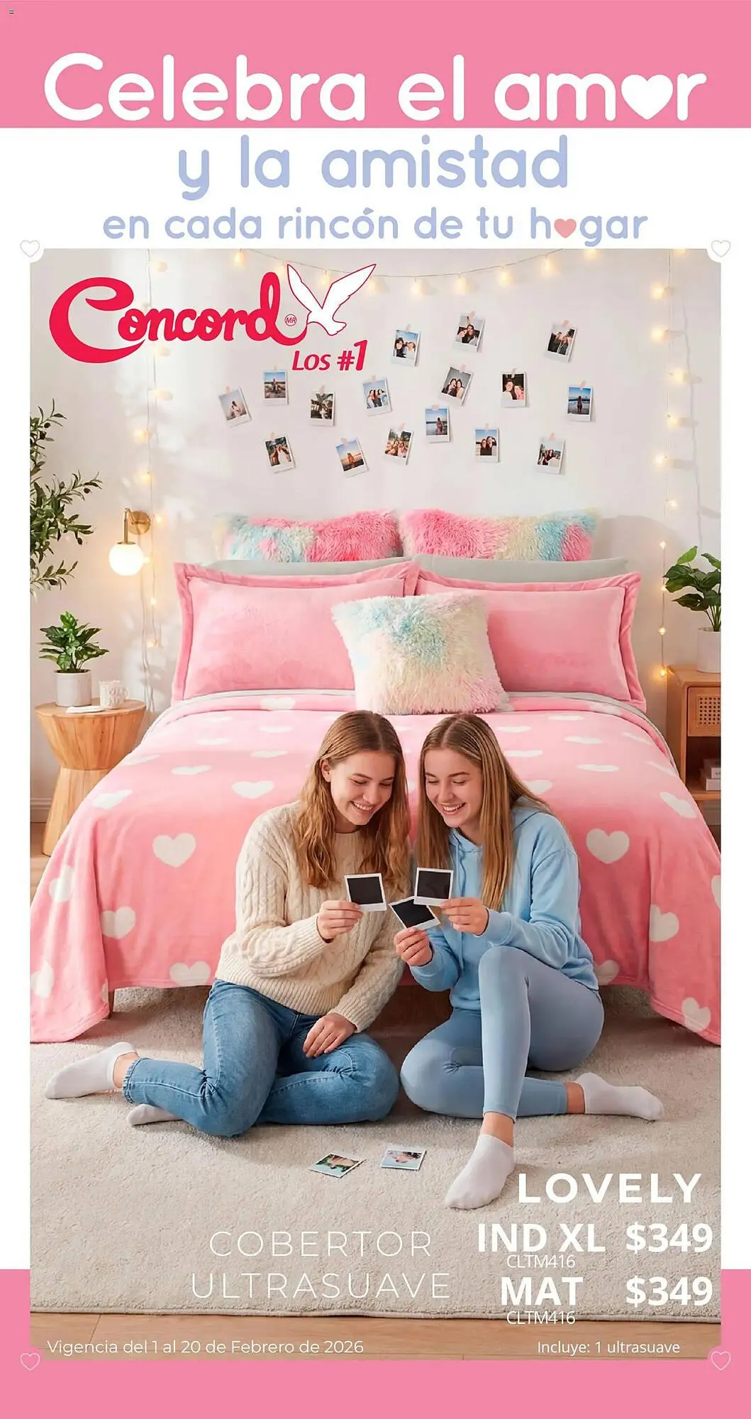 Catálogo de Catálogo Colchas Concord 1 de febrero al 21 de febrero 2026 - Pagina 1