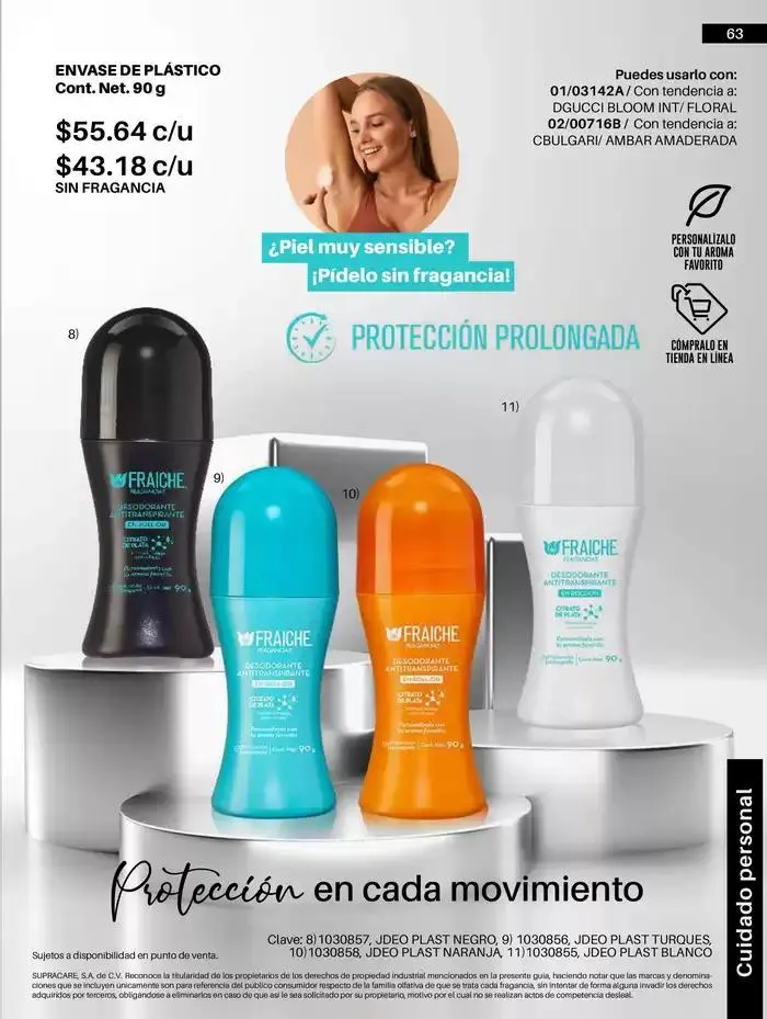 Catálogo de Catálogo 2025 3 de abril al 31 de diciembre 2025 - Pagina 63