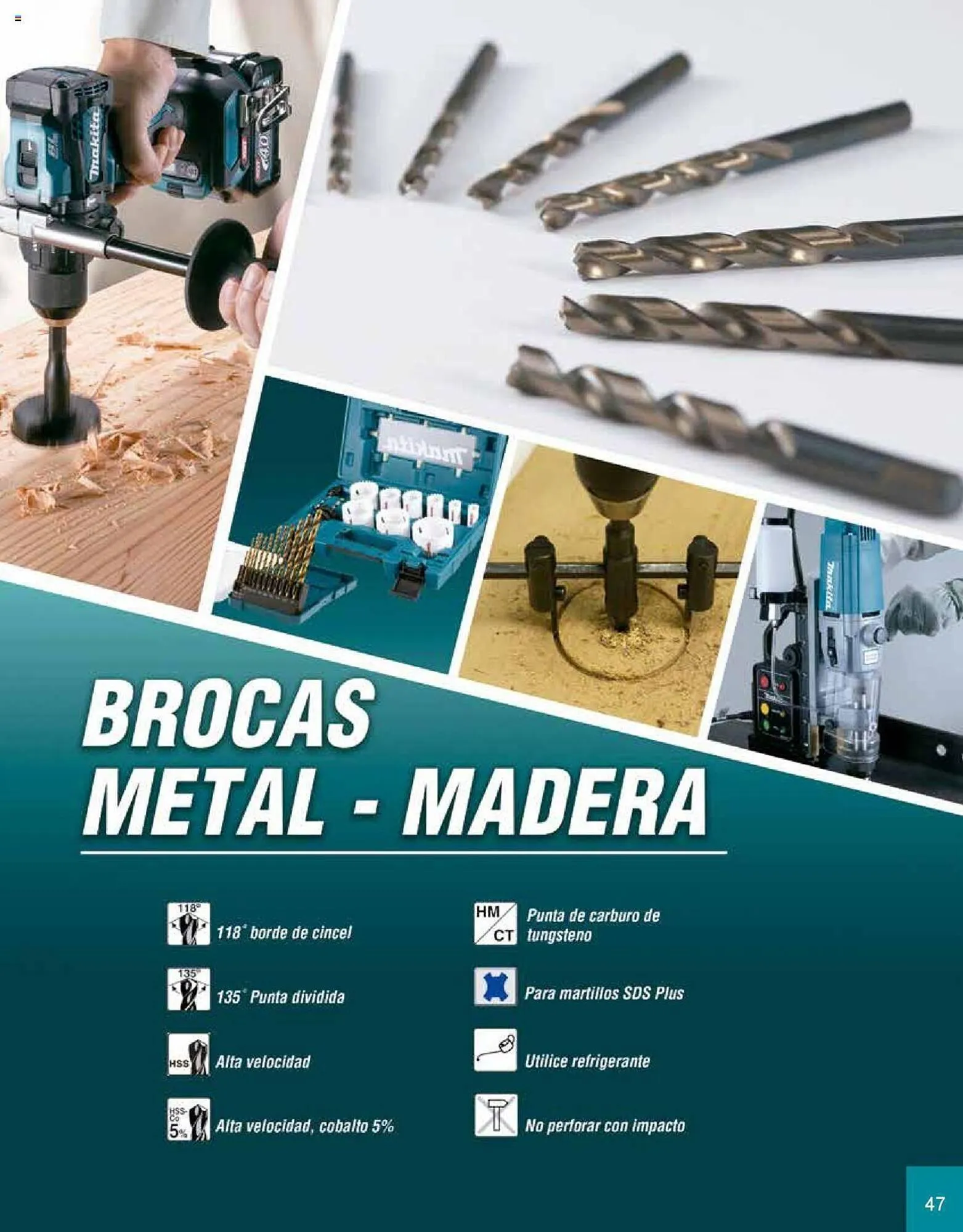 Catálogo de Catálogo Makita 8 de julio al 31 de diciembre 2025 - Pagina 47