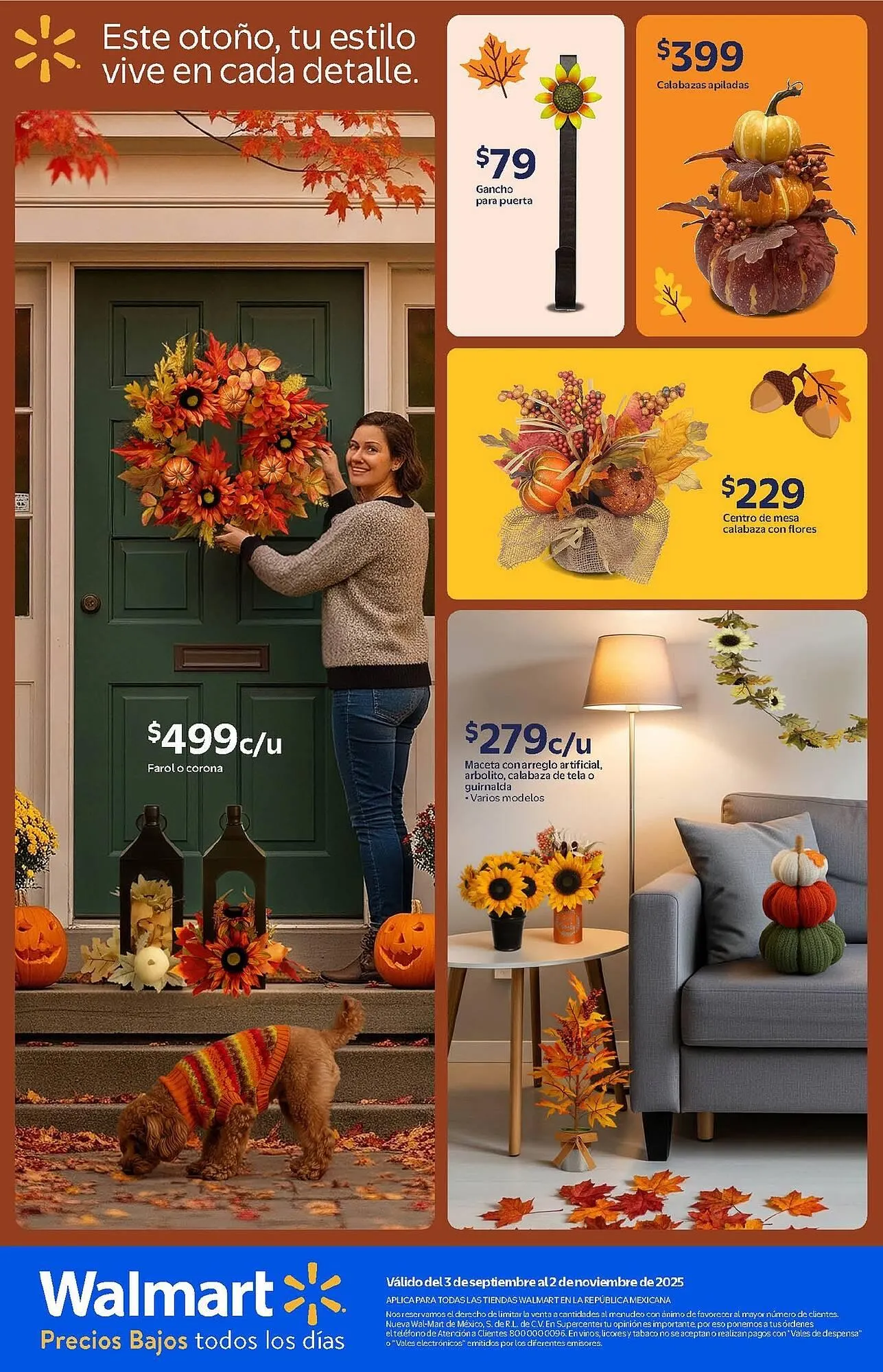 Catálogo de Folleto Walmart 3 de septiembre al 2 de noviembre 2025 - Pagina 4