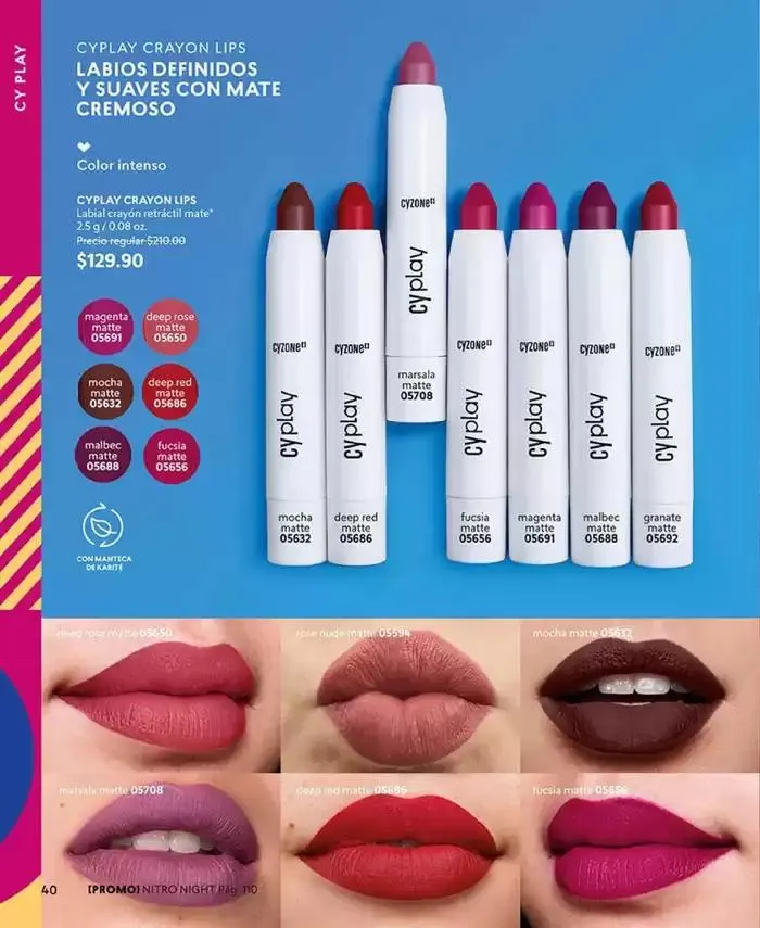 Catálogo de Catálogo Cyzone México C06 4 de marzo al 30 de junio 2025 - Pagina 40