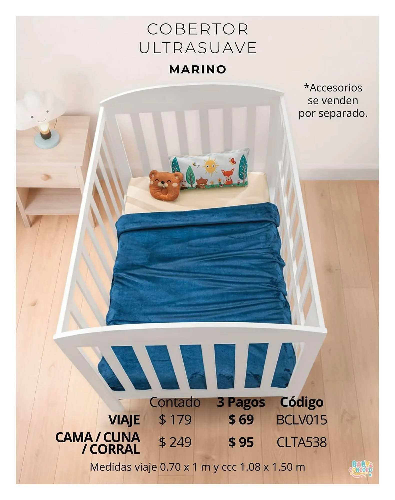 Catálogo de Catálogo Colchas Concord 1 de mayo al 31 de julio 2026 - Pagina 52