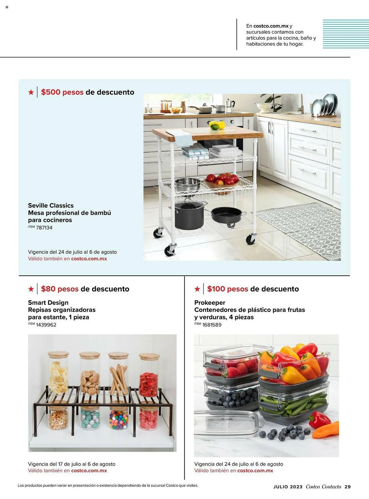 Catálogo de Catálogo Costco 12 de julio al 31 de julio 2023 - Pagina 31