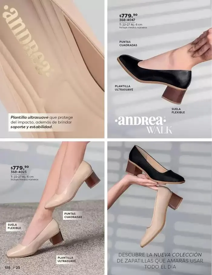 Catálogo de ANDREA | CALZADO DAMA 26 de enero al 24 de mayo 2025 - Pagina 138