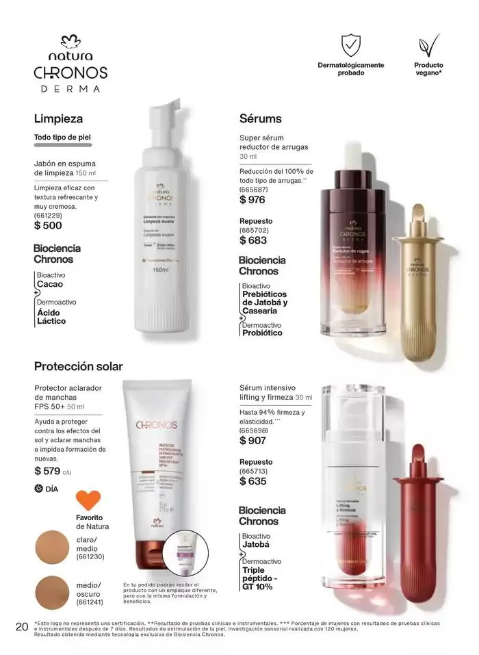 Catálogo de Avon Folleto Natura C7 17 de marzo al 25 de julio 2025 - Pagina 20