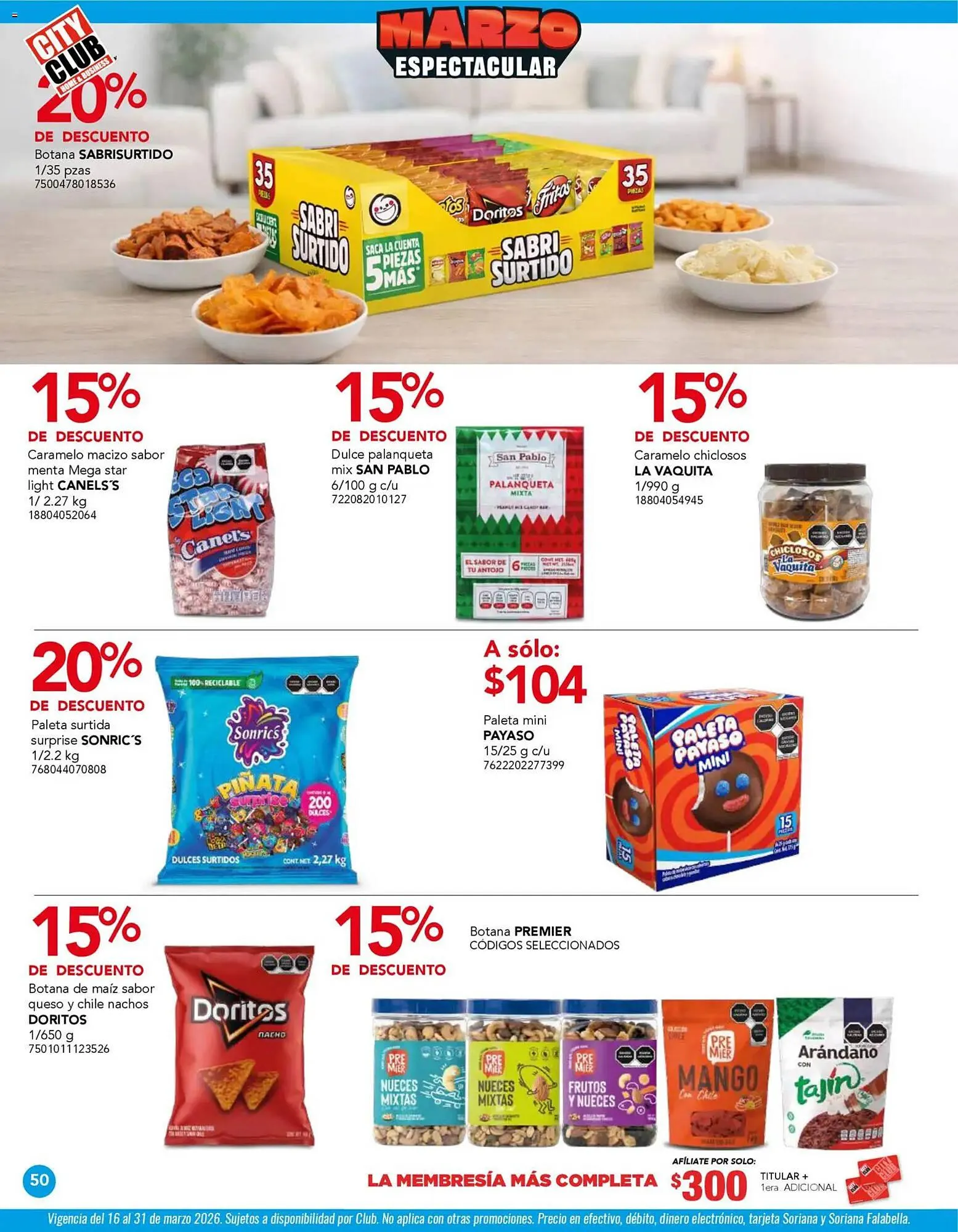 Catálogo de Catálogo City Club 2 de marzo al 31 de marzo 2026 - Pagina 50