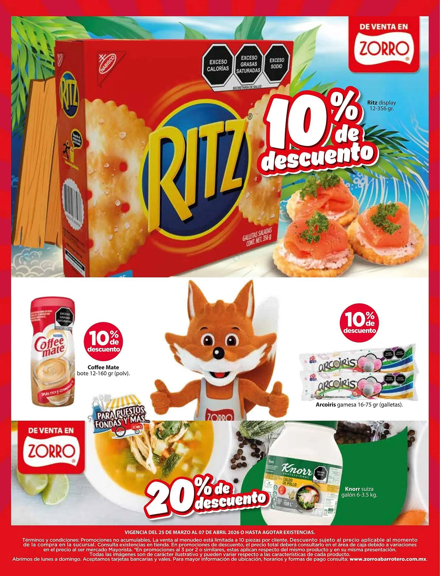 Catálogo de Catálogo Zorro 24 de marzo al 7 de abril 2026 - Pagina 8