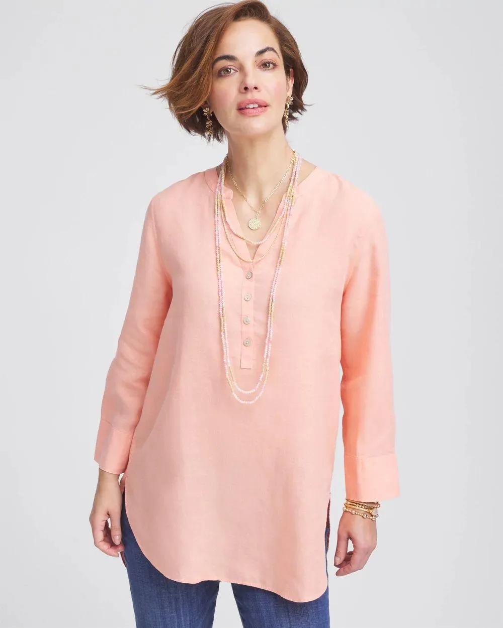 No Iron ™ Linen Tunic