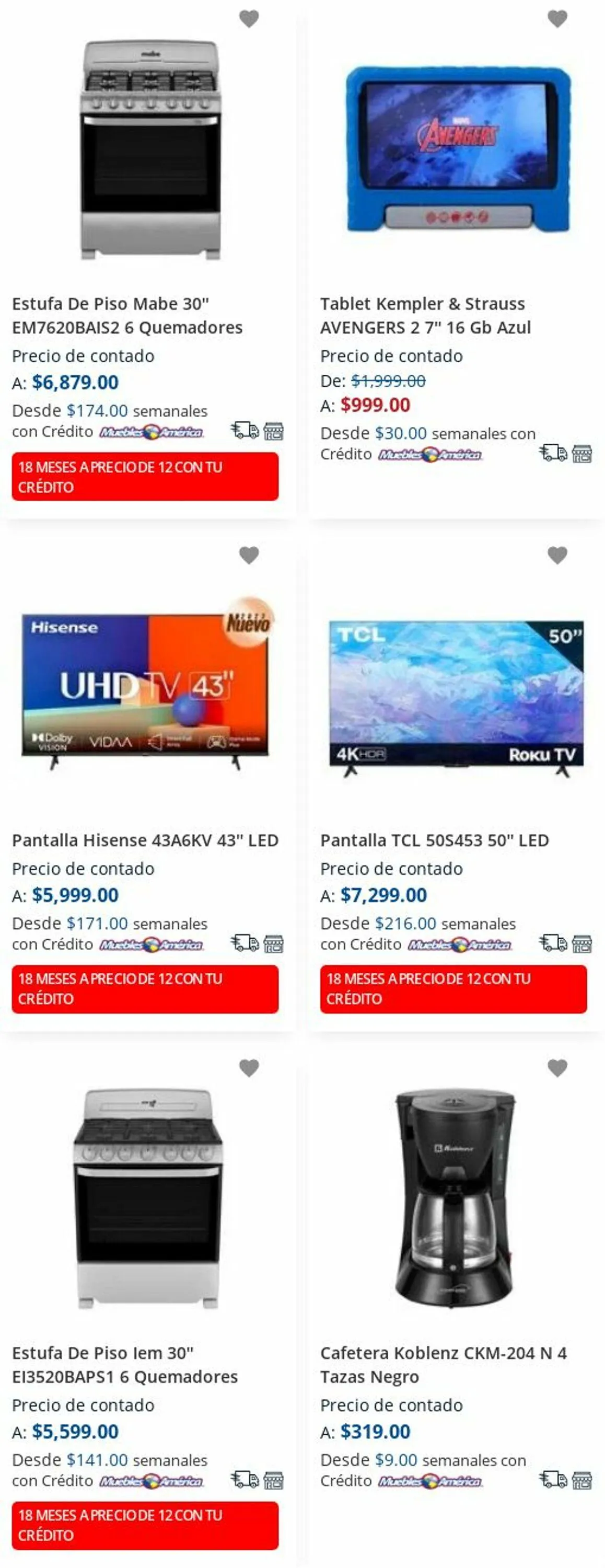 Catálogo de Muebles America 6 de mayo al 12 de mayo 2024 - Pagina 18