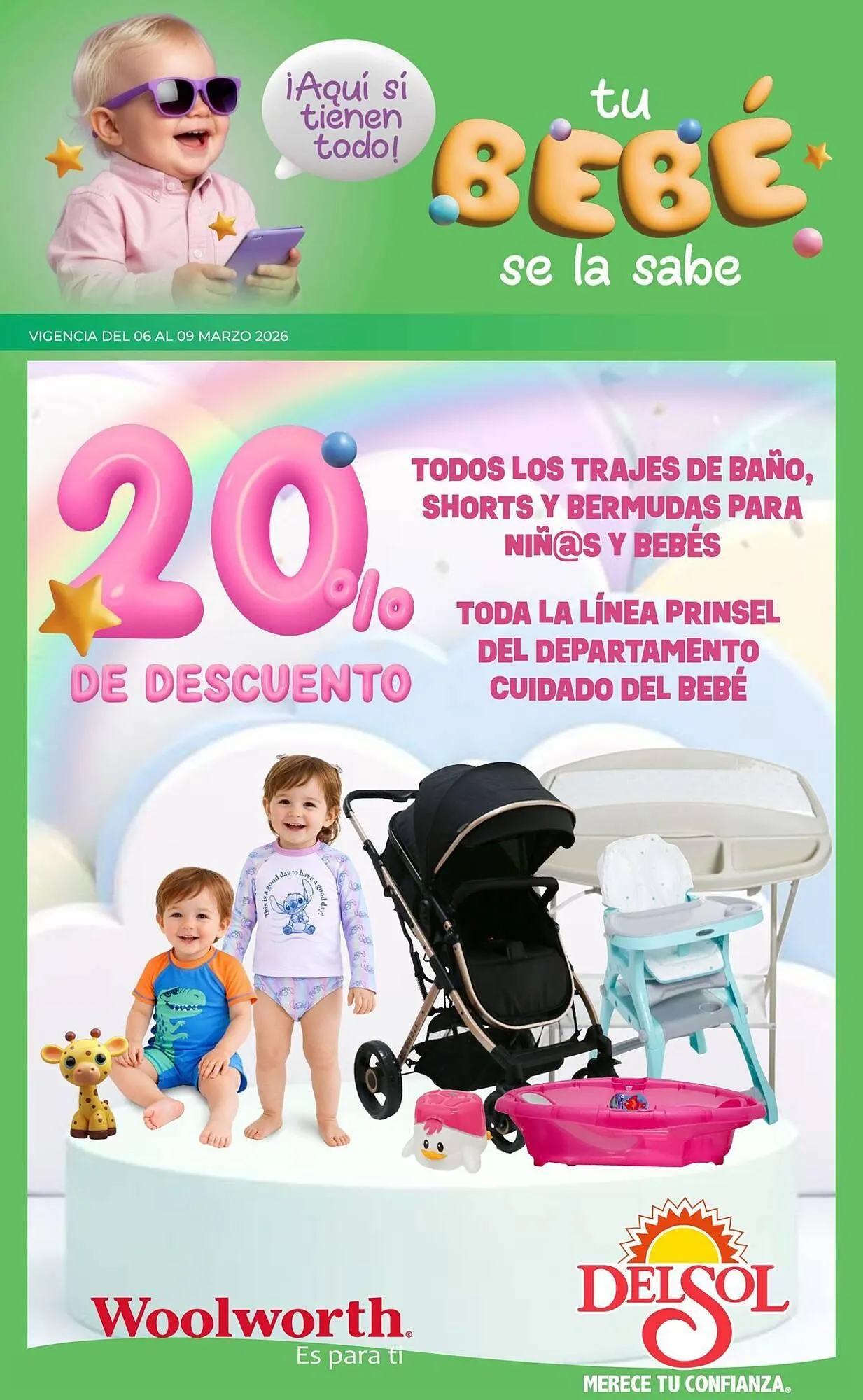 Catálogo de Folleto DelSol 6 de marzo al 9 de marzo 2026 - Pagina 1